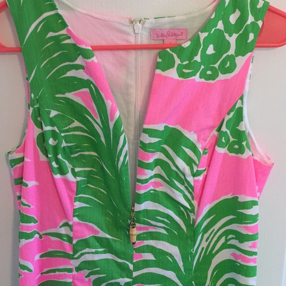 Gently used pineapple Lilly Pulitzer dress - Picture 4 of 4